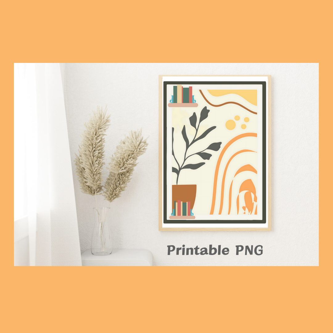 Beige Minimalist abstract wall art Boho -wall art home decor - Jassdigitalbasics # # Jassdigitalbasics