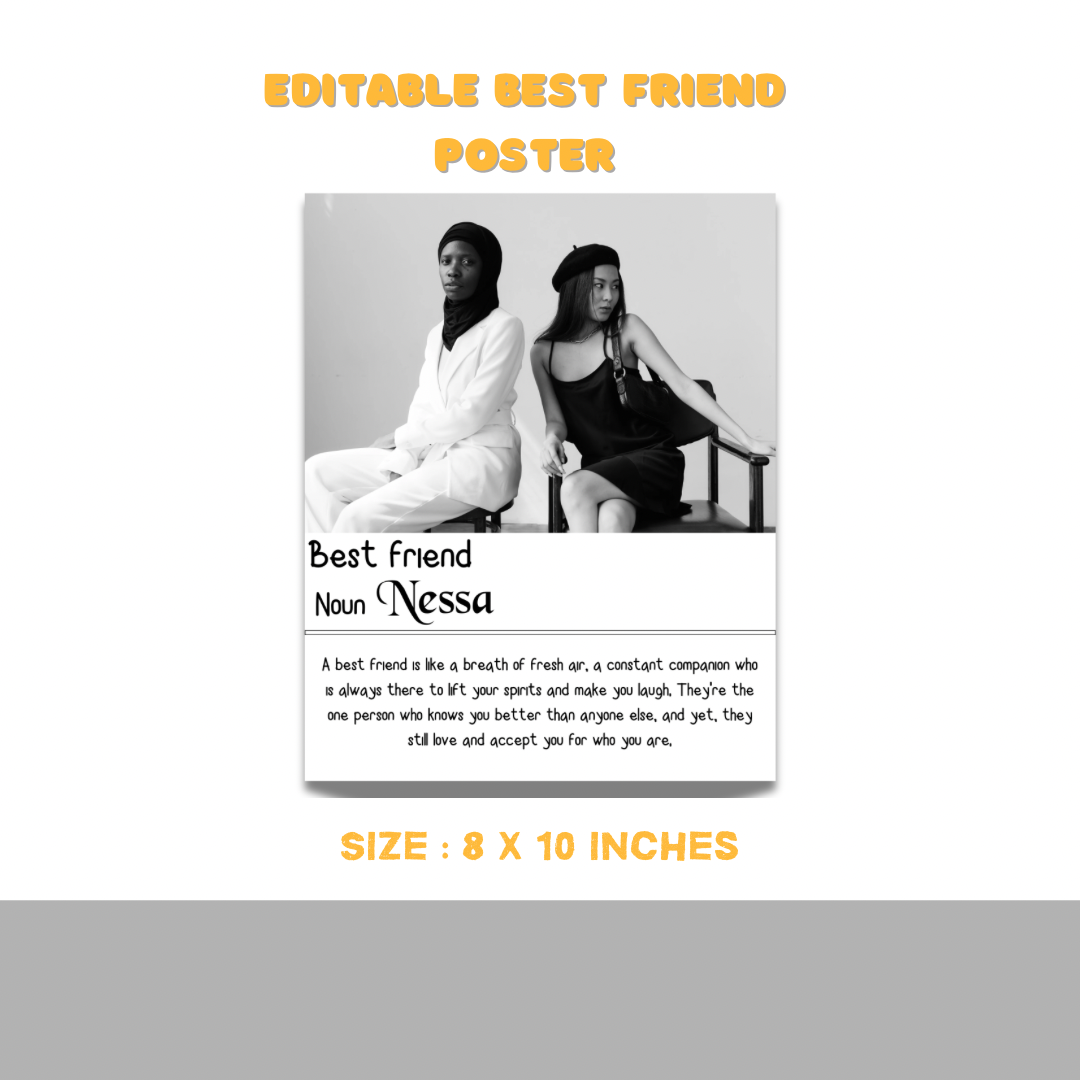 Personalized Friendship-Best Friends Gift-Friendship Gift Set - Jassdigitalbasics # # Jassdigitalbasics