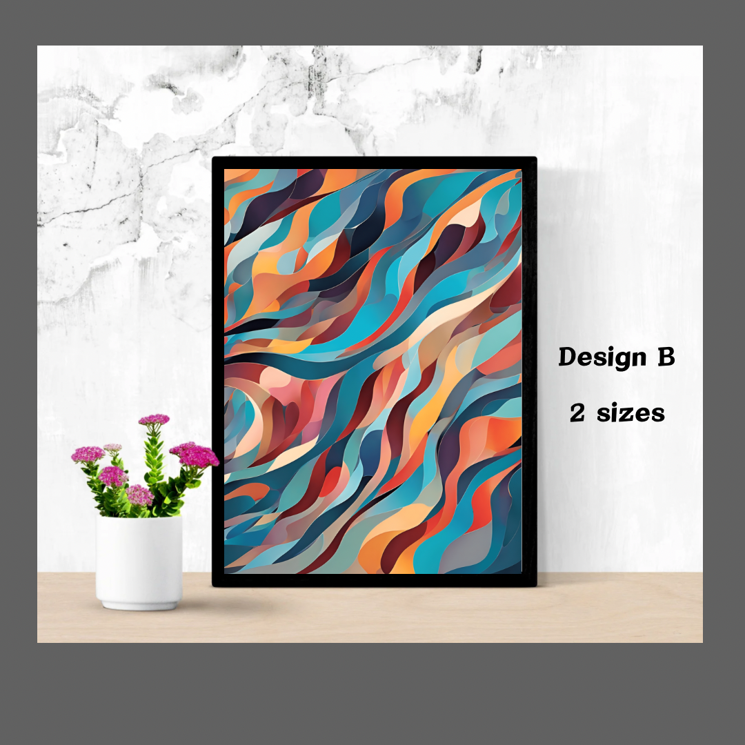 Minimalizt abstract wall art Boho -wall art home decor-canva art print - Jassdigitalbasics # # Jassdigitalbasics