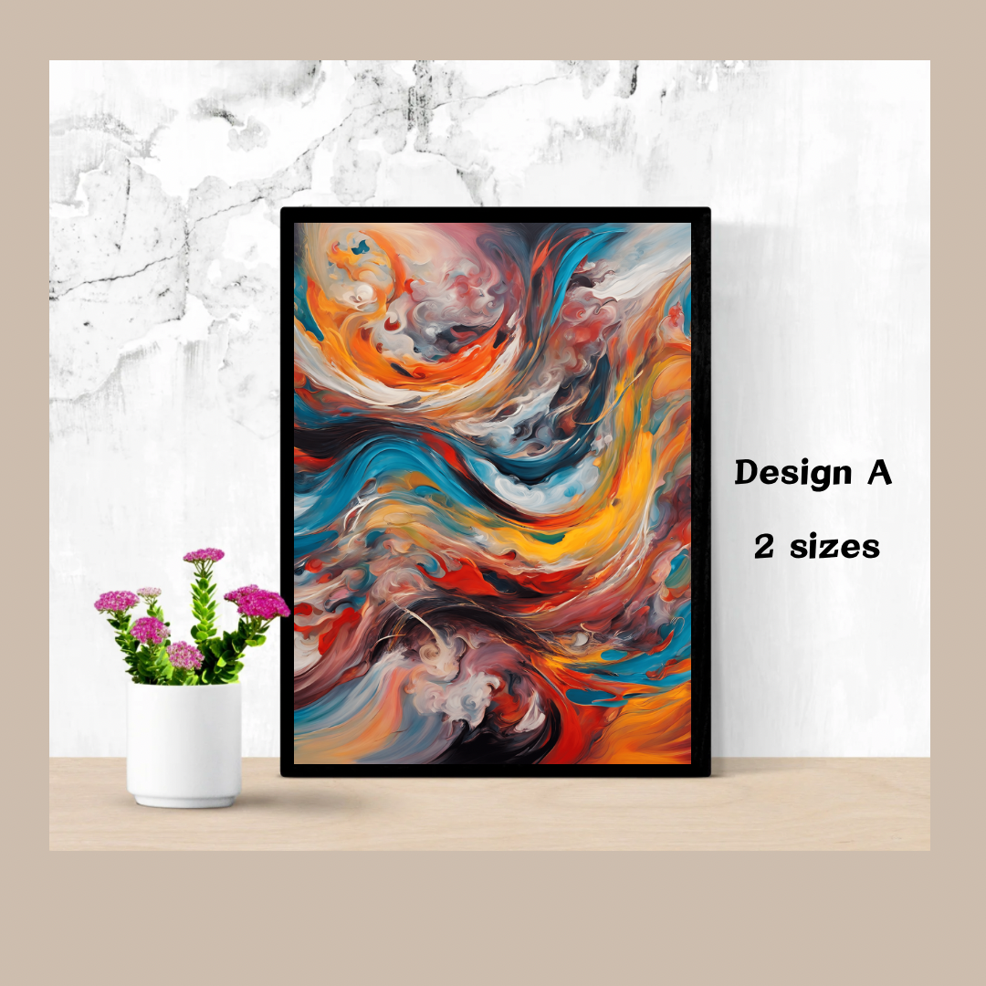 Minimalizt abstract wall art Boho -wall art home decor-canva art print - Jassdigitalbasics # # Jassdigitalbasics