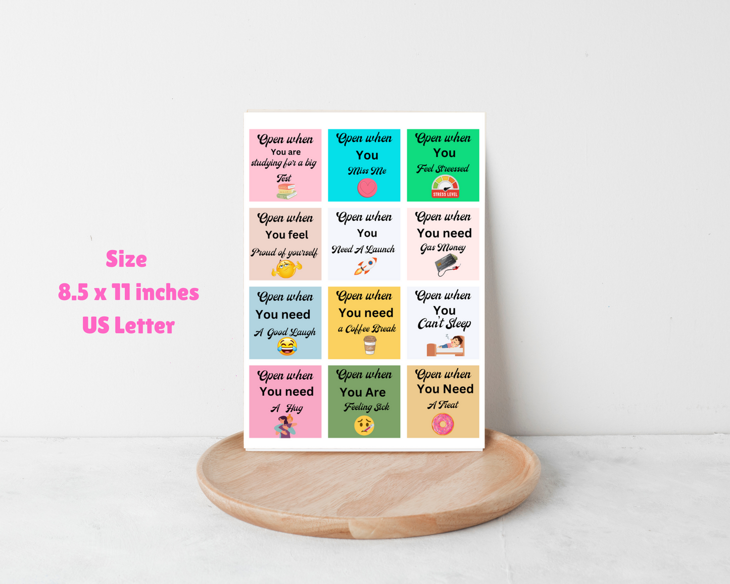 Open When Cards for Him or Her,-Relationship Gift Set-Unique Thoughtful Gift - Jassdigitalbasics # # Jassdigitalbasics