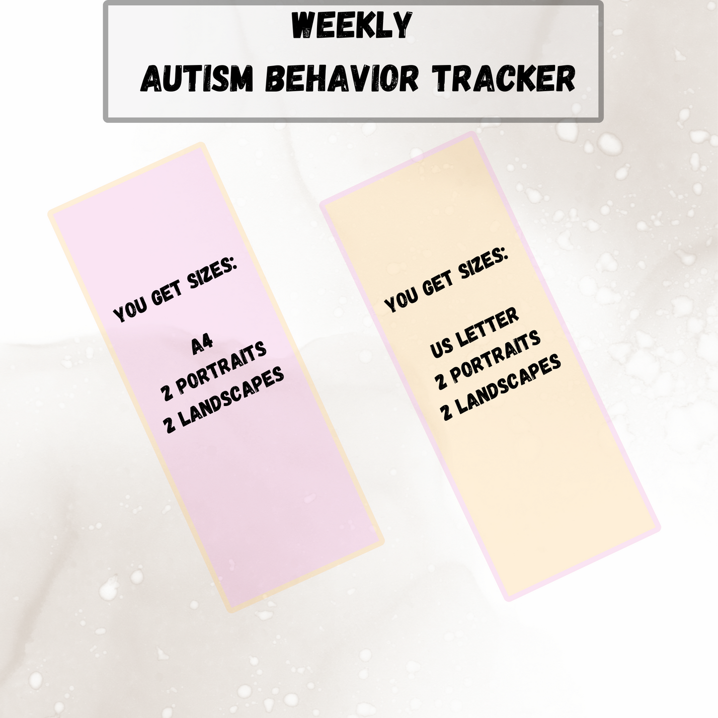 Printable Weekly Autism Behaviors Tracker - Jassdigitalbasics # # Jassdigitalbasics