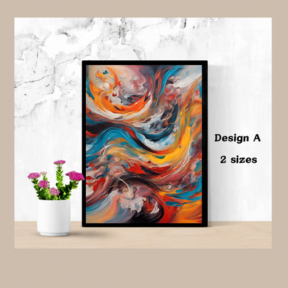 Minimalizt abstract wall art Boho -wall art home decor-canva art print - Jassdigitalbasics # #