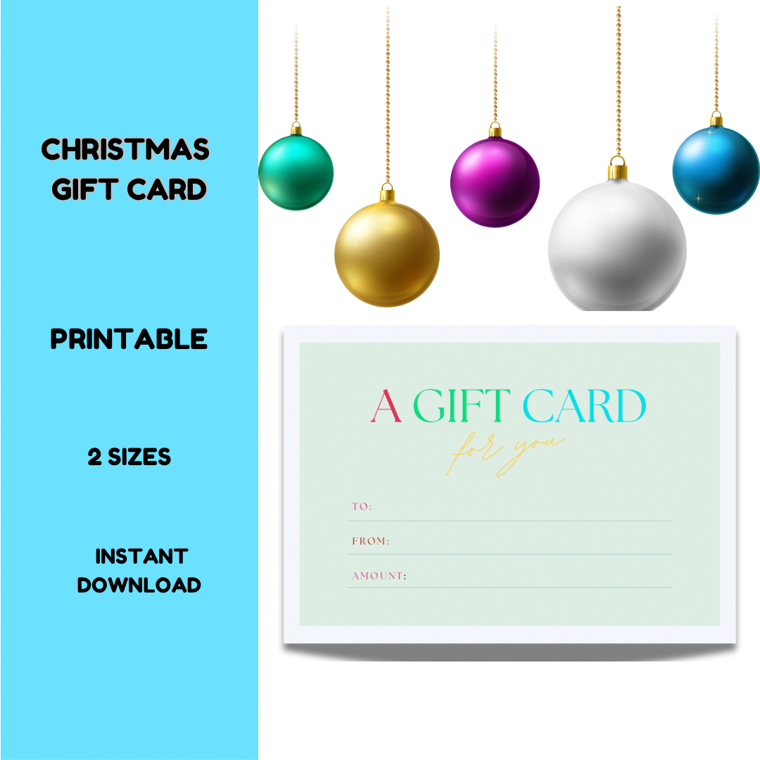 Christmas Gift Card Holder-Holiday Gift Card Wallet - Jassdigitalbasics # # Jassdigitalbasics