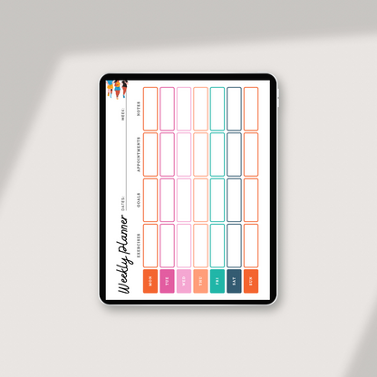 Editable fitness planner, workout tracker-weight loss-body fitness - Jassdigitalbasics # #