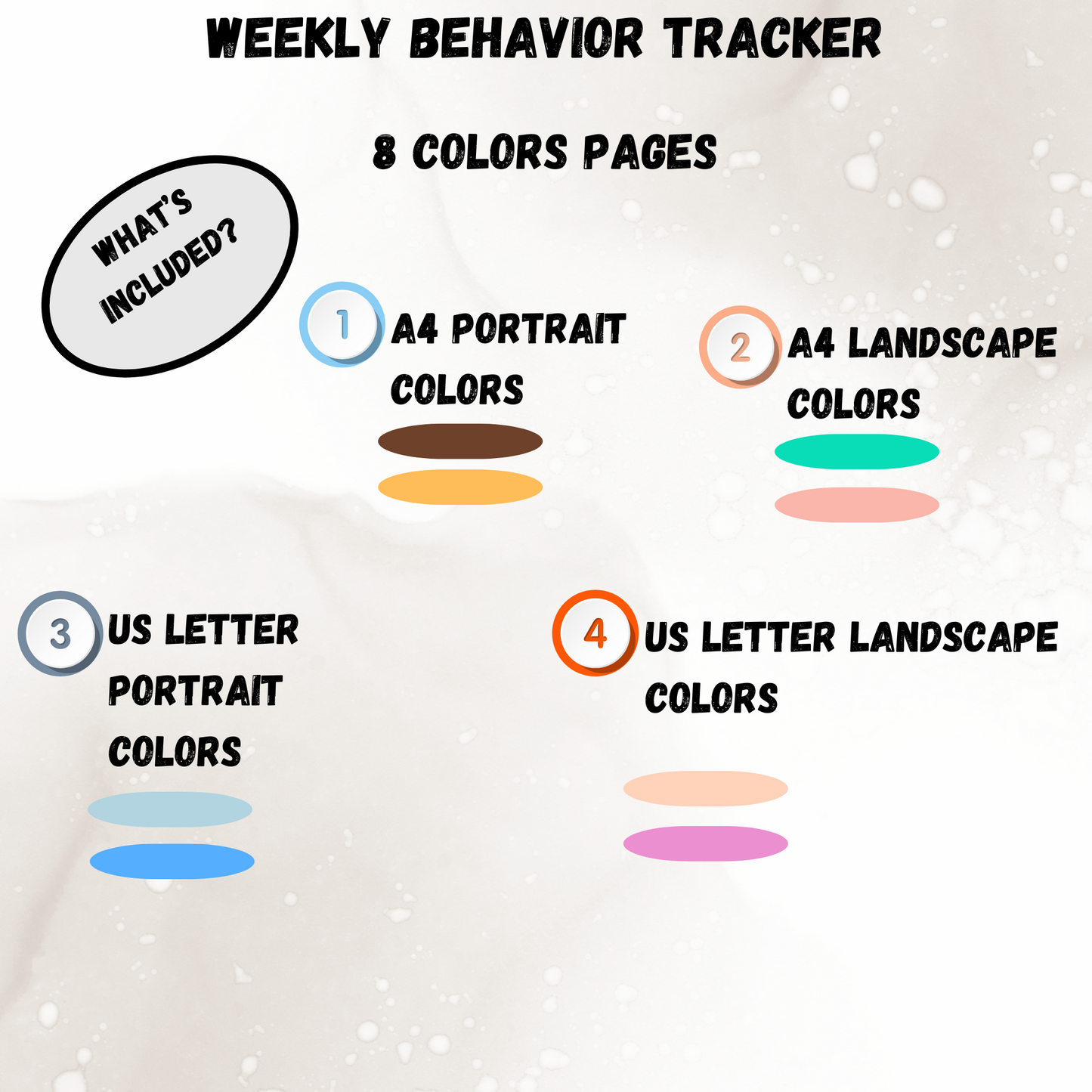 Printable Weekly Autism Behaviors Tracker - Jassdigitalbasics # # Jassdigitalbasics